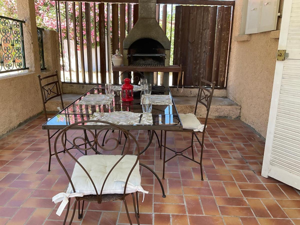 Mini Villa Bord De Mer San Nicolao Bagian luar foto